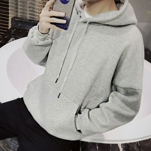 보드미 기모안감 남자 기본 무지 티셔츠 블랙 그레이 후드티 D_F_74EC34 후드티_이미지