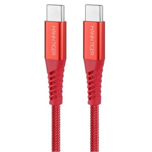 만타이거 PD PPS 65W C to C타입 라딕스 케이블 (3m, 1개)_이미지