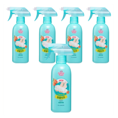온더바디 코튼풋 발을 씻자 풋샴푸 자몽 민트향 385ml (5개)_이미지