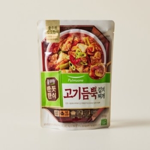 풀무원 반듯한식 고기듬뿍 김치찌개 460g (5개)_이미지