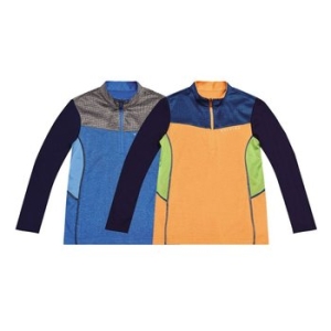 남아동 하이쿨 흡습속건 등산 긴팔 반집업 티셔츠 1601TK435B