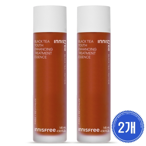 이니스프리 블랙티 유스 인핸싱 트리트먼트 에센스 145ml (2개)_이미지