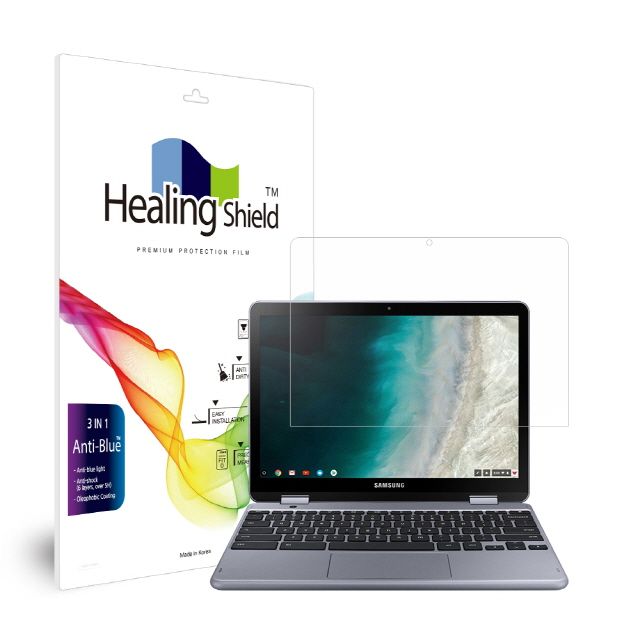 폰트리 힐링쉴드 삼성전자 크롬북 플러스 V2 블루라이트차단 액정보호필름