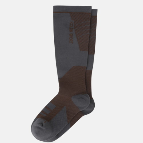 코오롱스포츠 컴프레션 니삭스 QELAX25705DBR_이미지