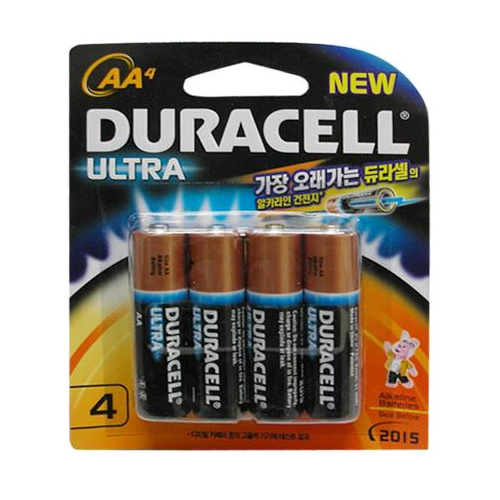 듀라셀 울트라 알카라인 AA (16개)_이미지