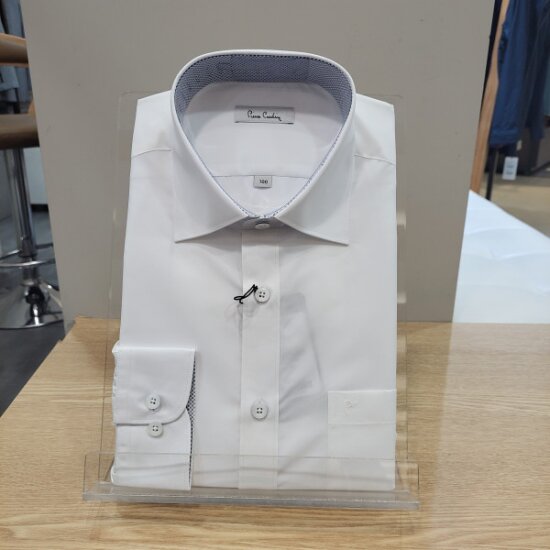 피에르가르뎅 CP80수 사틴 기본카라 셔츠 PJDS1708_이미지