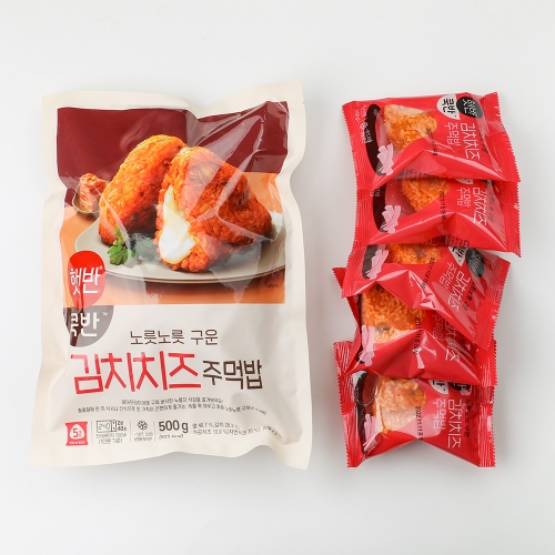 CJ제일제당 비비고 노릇노릇 구워낸 주먹밥 불고기 500g (1개)_이미지