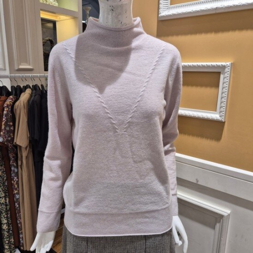 BCBG 겨울24 브이라쿤 니트 B4D9K471_이미지