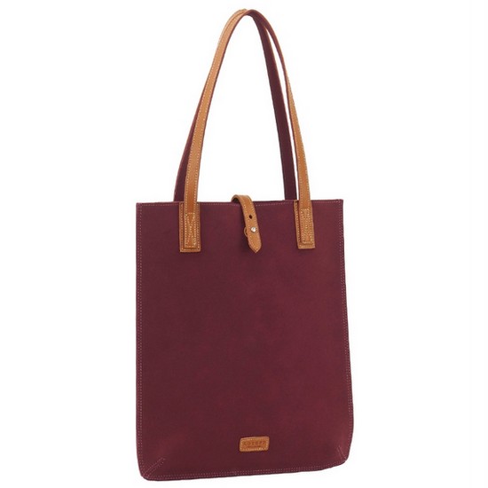 로터프 스웨이드 숄더백 LO-2306 WN_이미지