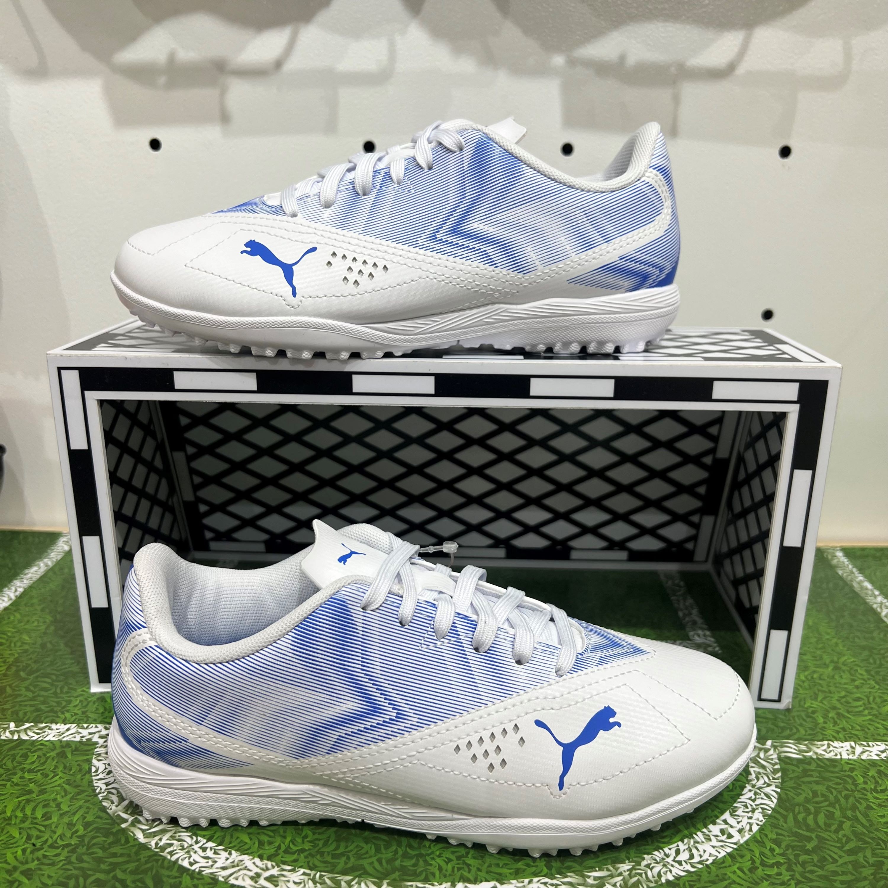 키즈 풋살화 래피드 티티 JR / RAPID TT JR / PKI10931502 / 화이트 블루 키즈 170 White-Ultra Blue