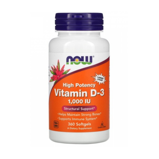 비타민 D-3 1000IU 360캡슐 (해외)