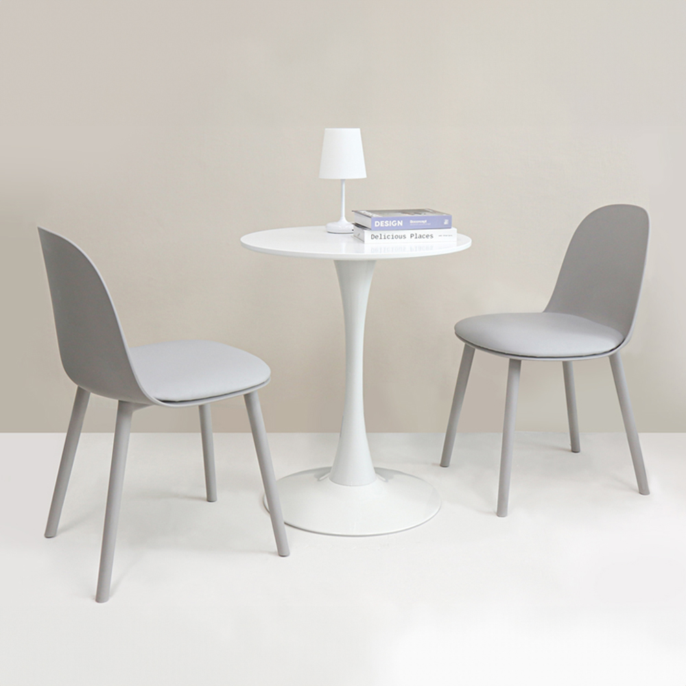 쿠팡 코멧 인테리어 등받이 식탁의자 (2개)