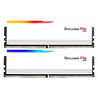 G.SKILL <b>DDR5</b>-<b>5600</b> CL40 RIPJAWS M5 RGB 화이트 패키지