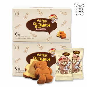 카스텔라 밀크베어 37gx6개입 2박스