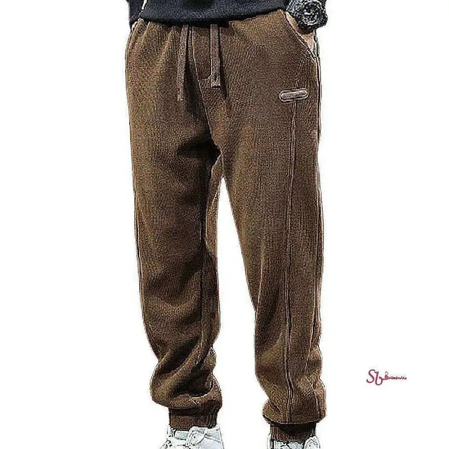 밴딩 겨울 조거팬츠 츄리닝 코듀로이 패션 기모yza755