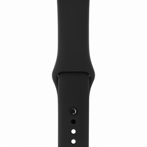 APPLE 워치 시리즈3 42mm Cellular 스페이스 블랙 스테인리스 스틸 (스포츠밴드)_이미지