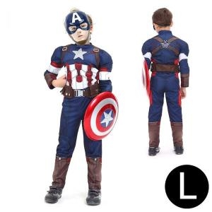 JMds 할로윈 어벤져스 캡틴아메리카 코스튬 L WFKIYA0