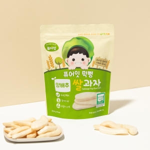 내이브로 퓨어잇 유기농 양배추 쌀과자 30g (1개)_이미지