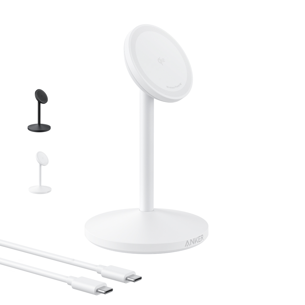 ANKER Qi2 15W 맥고 무선충전기 스탠드 A25X1이미지입니다. 누르면 해당 게시물로 새창이동합니다.