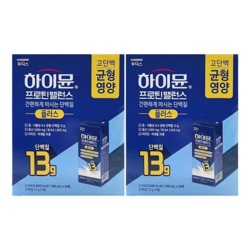 일동후디스 하이뮨 프로틴밸런스 플러스 190ml (32개)_이미지