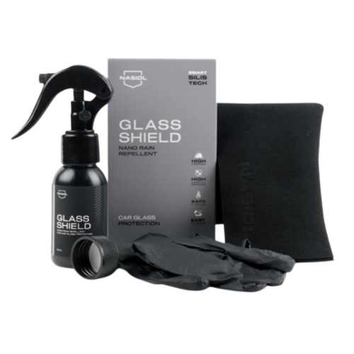 나지올  글라스쉴드 자동차 유리발수코팅제 50ml + 전용타올 세트 (1세트)