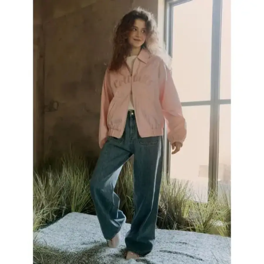 샐리 테일즈 CELITAILS EMBROIDERY POINT JUMPER_PINK CE2313JP001MPK 374118_이미지