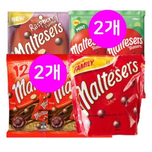 마스 몰티져스 초코볼 4종류 모음팩