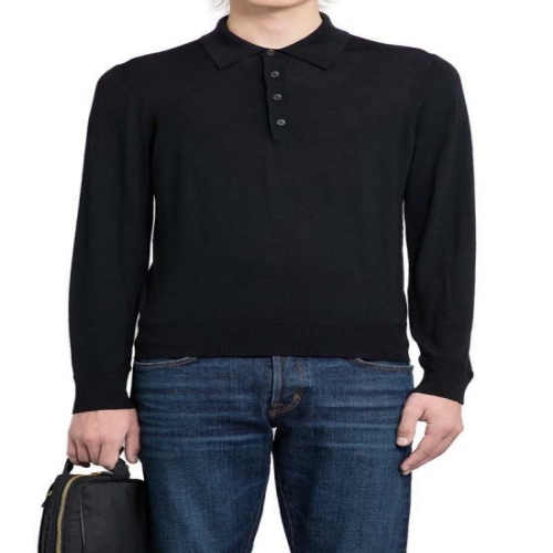  톰포드 스웨터 KPL003YMW010S23 LB999 Black