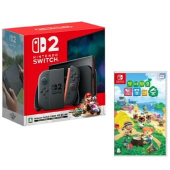 Nintendo 닌텐도 스위치 2 마리오 카트 월드 게임 타이틀(SWITCH1) 세트