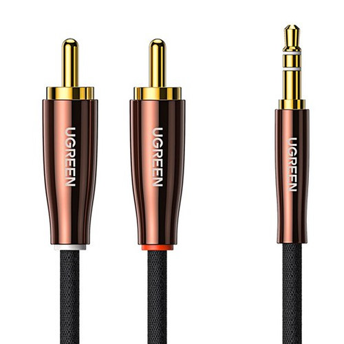 UGREEN 3.5mm to 2RCA 케이블이미지입니다. 누르면 해당 게시물로 새창이동합니다.
