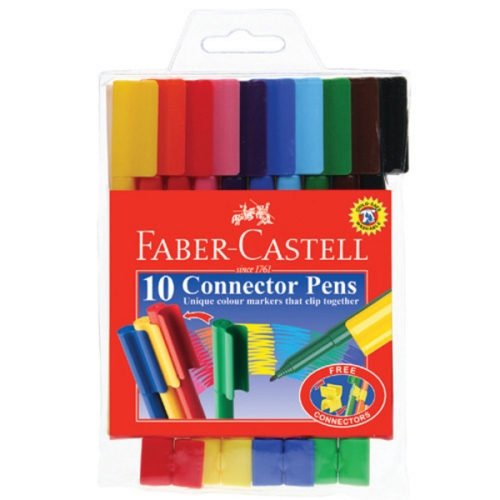 파버카스텔 커넥터펜 세트 (10색)_이미지