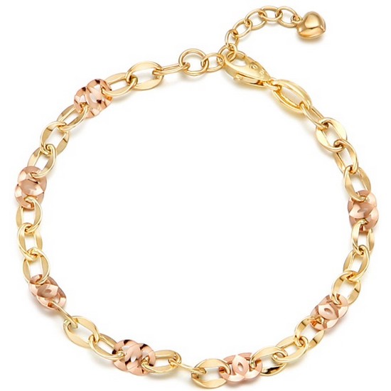 골드리아 14K 로코코 금팔찌_이미지