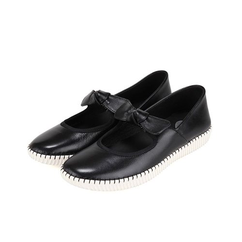 바바라앤코 바바라 양가죽 리본장식 투웨이 여성플랫_BBI148