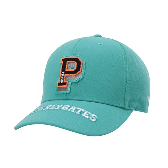 파리게이츠 입체 로고 자수 패치 포인트 볼캡 531E1CPA22_GN_이미지