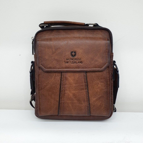 몽크로스 남성 사각 포켓 덮개 크로스백 BR MC2133-2_SH