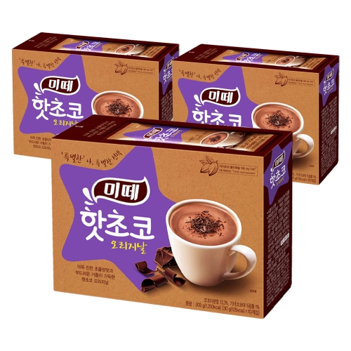 동서식품 미떼 핫초코 오리지날 10개입 (3개)