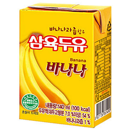 삼육두유 바나나 140ml