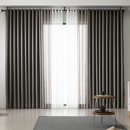 지나송 다이아나 4중직 암막커튼+쉬어커튼 3세트