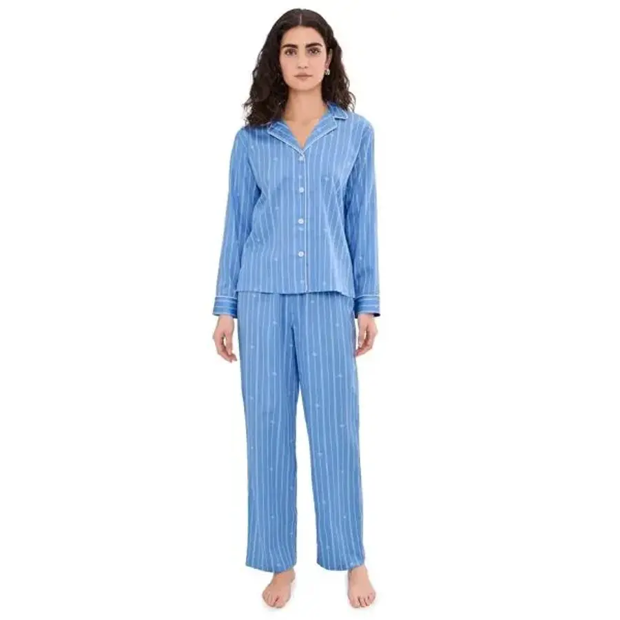 ���ζ����η� �η� ��� ��� �� ������ Notch Collar Pant Pajama Set ����Ʈ ���� �ΰ� 1164181