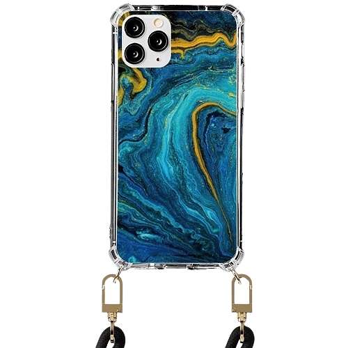 샤론6 아이폰XS 맥스 블루오션 스트랩 툭 케이스_이미지