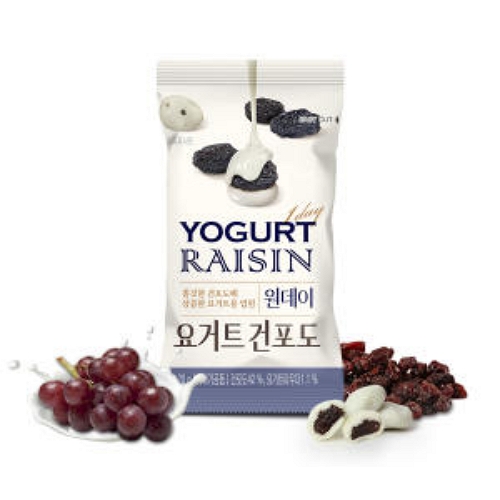 산과들에 원데이 요거트건포도 20g (30개)_이미지
