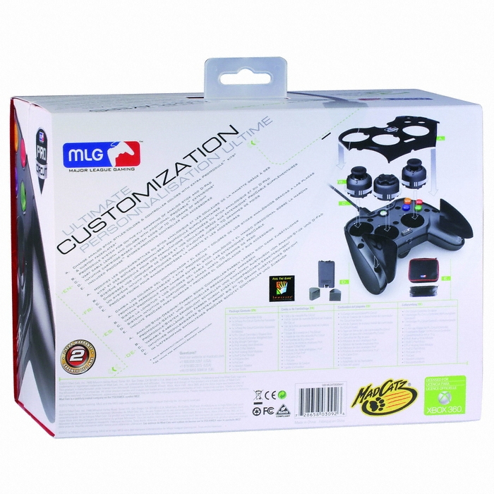 Xbox360 MLG 프로 서킷 컨트롤러 정품_이미지