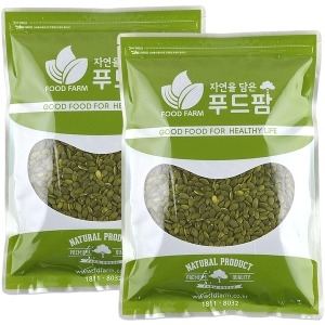 푸드팜 호박씨 1kg (2개)