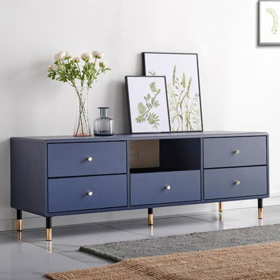 루시아 프라디 오픈형 2단 거실장 1500