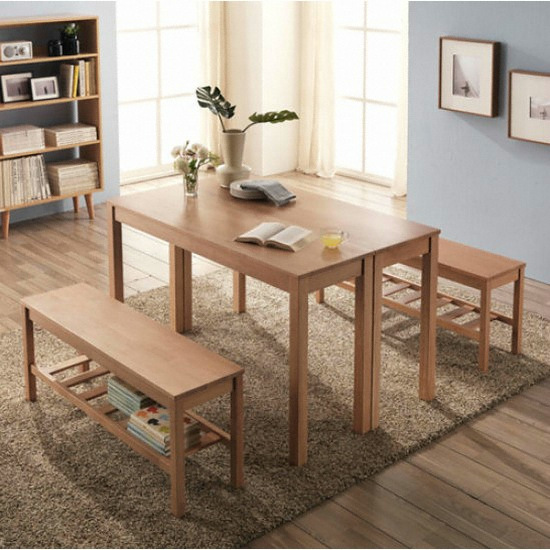 리바트 바닐라 식탁 4인용_이미지