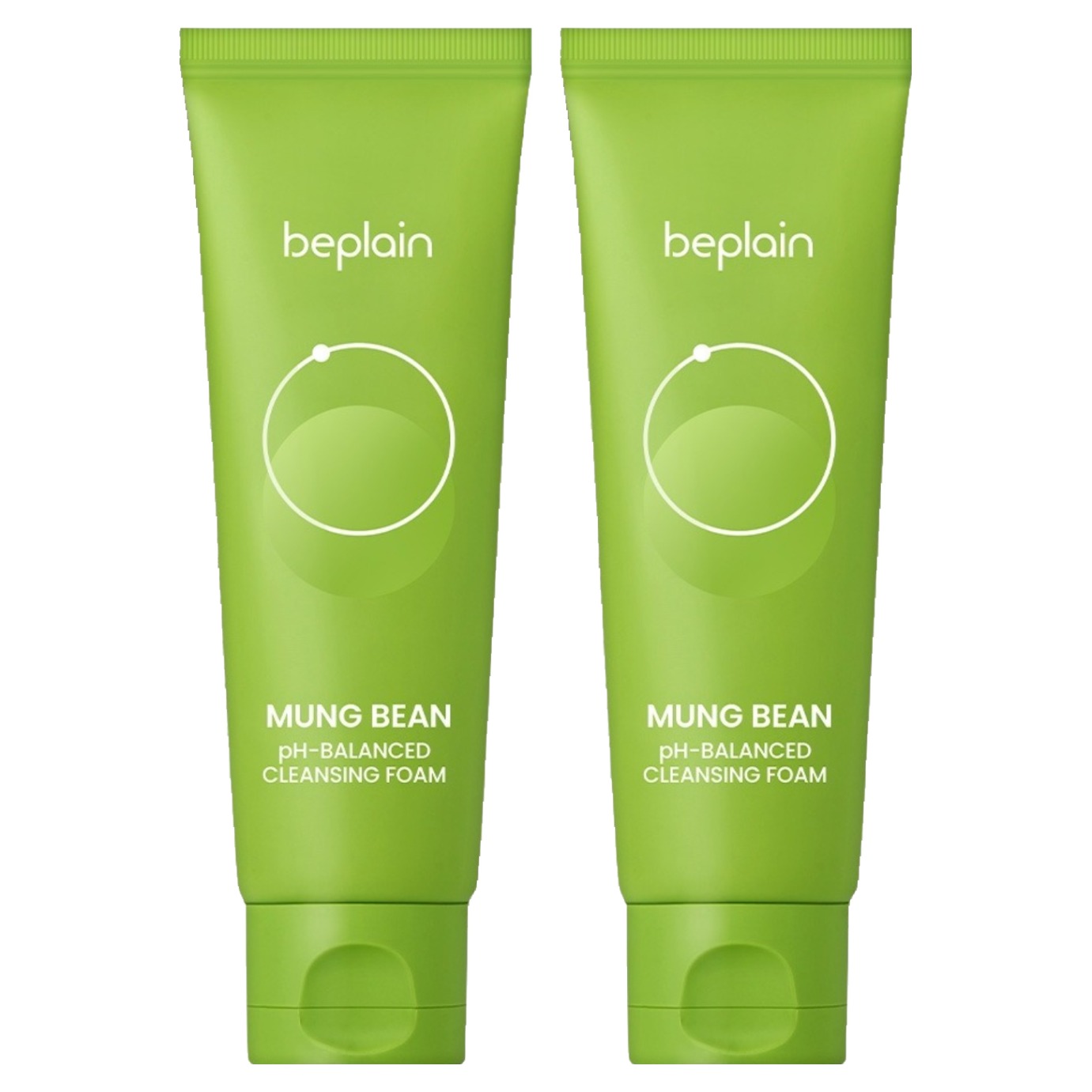 비플레인 NEW 녹두 약산성 클렌징폼 80ml (2개)_이미지