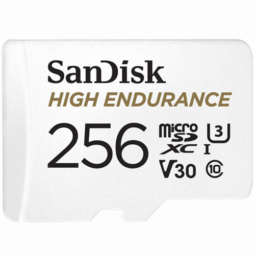 Sandisk micro SD High Endurance (256GB)