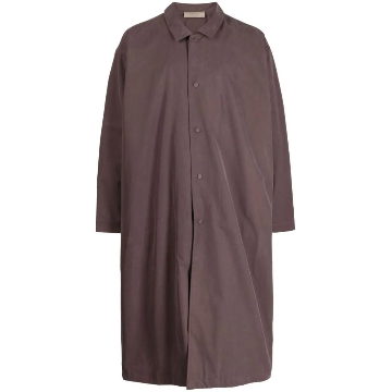 피어오브갓 트윌 위브 싱글 브레스티드 코트 202BT224005F T