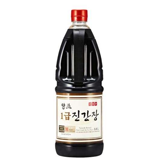 생명물식품 양조 1급 진간장 1.8L (1개)_이미지