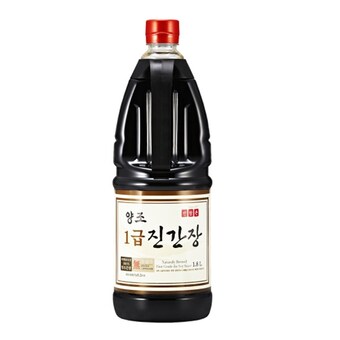 생명물식품 <b>양조</b> 1급 <b>진간장</b> 1.8L